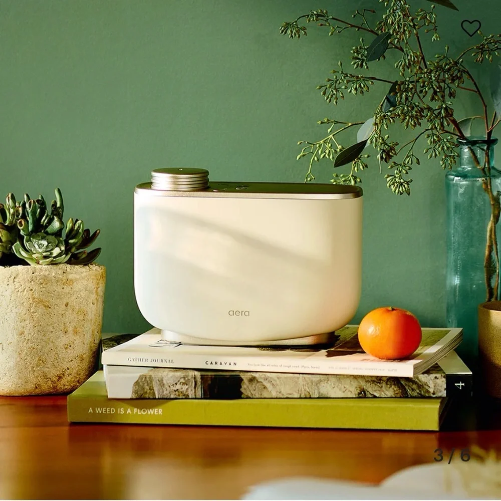 White and Silver Scent Diffuser